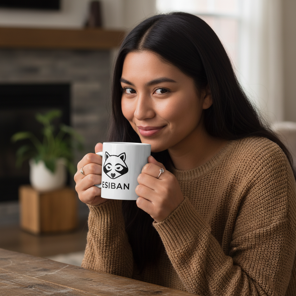 ESIBAN Logo Jumbo 20oz Coffee Mug