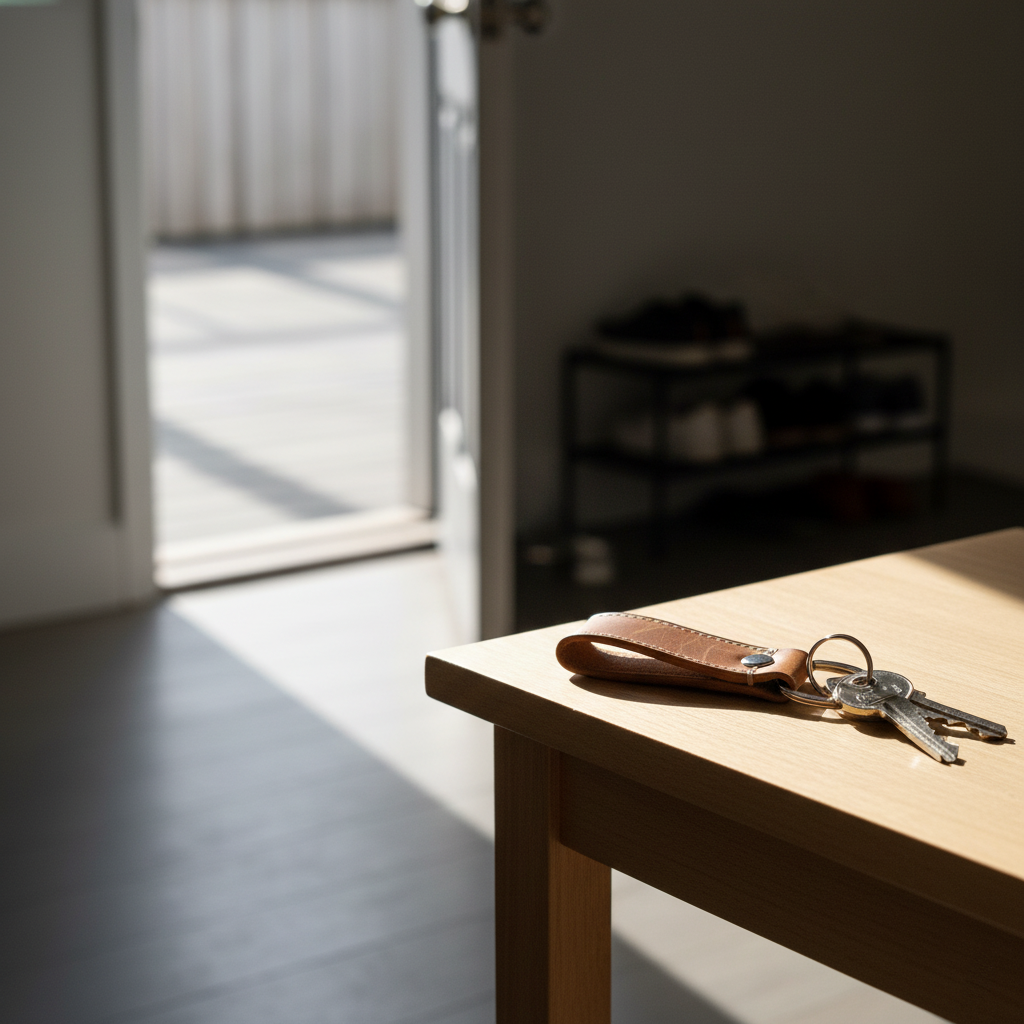 ESIBAN Leather Keychain (COMING SOON)